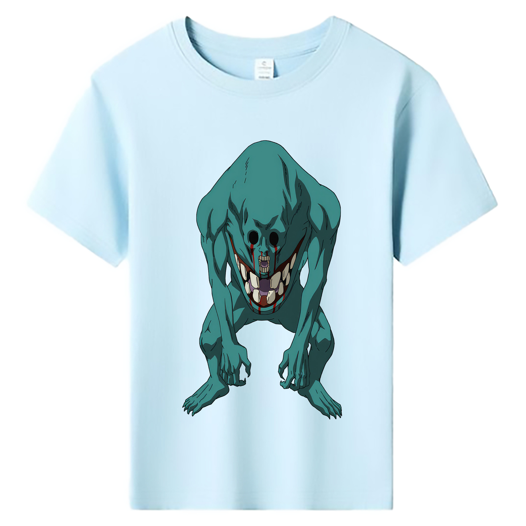 （画像用） 呪術廻戦 Jujutsu Kaisen 綿100％キッズTシャツ（フロントプリント）